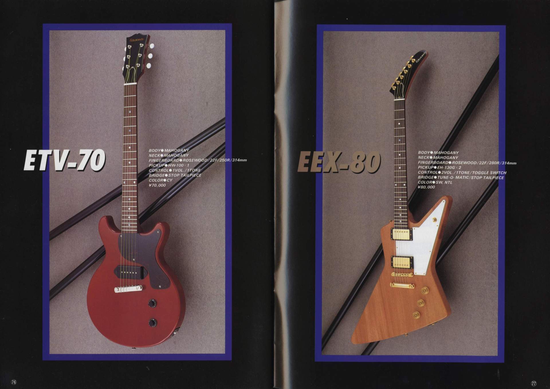 The World of Musical Instruments Brochures - ESP/Navigator Catalog 1989  page 39