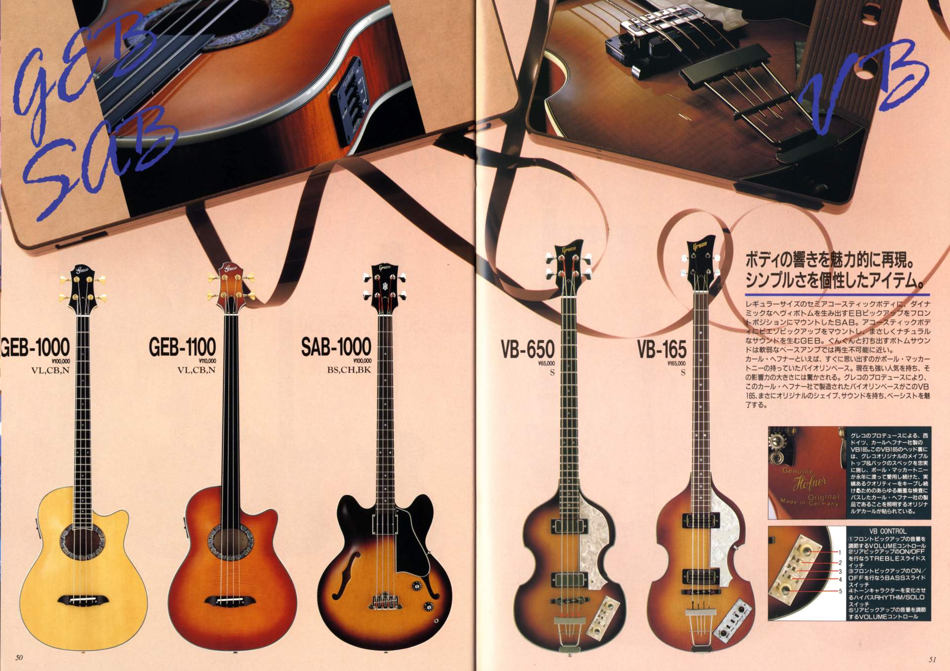 The World of Musical Instruments Brochures - Greco Guitar