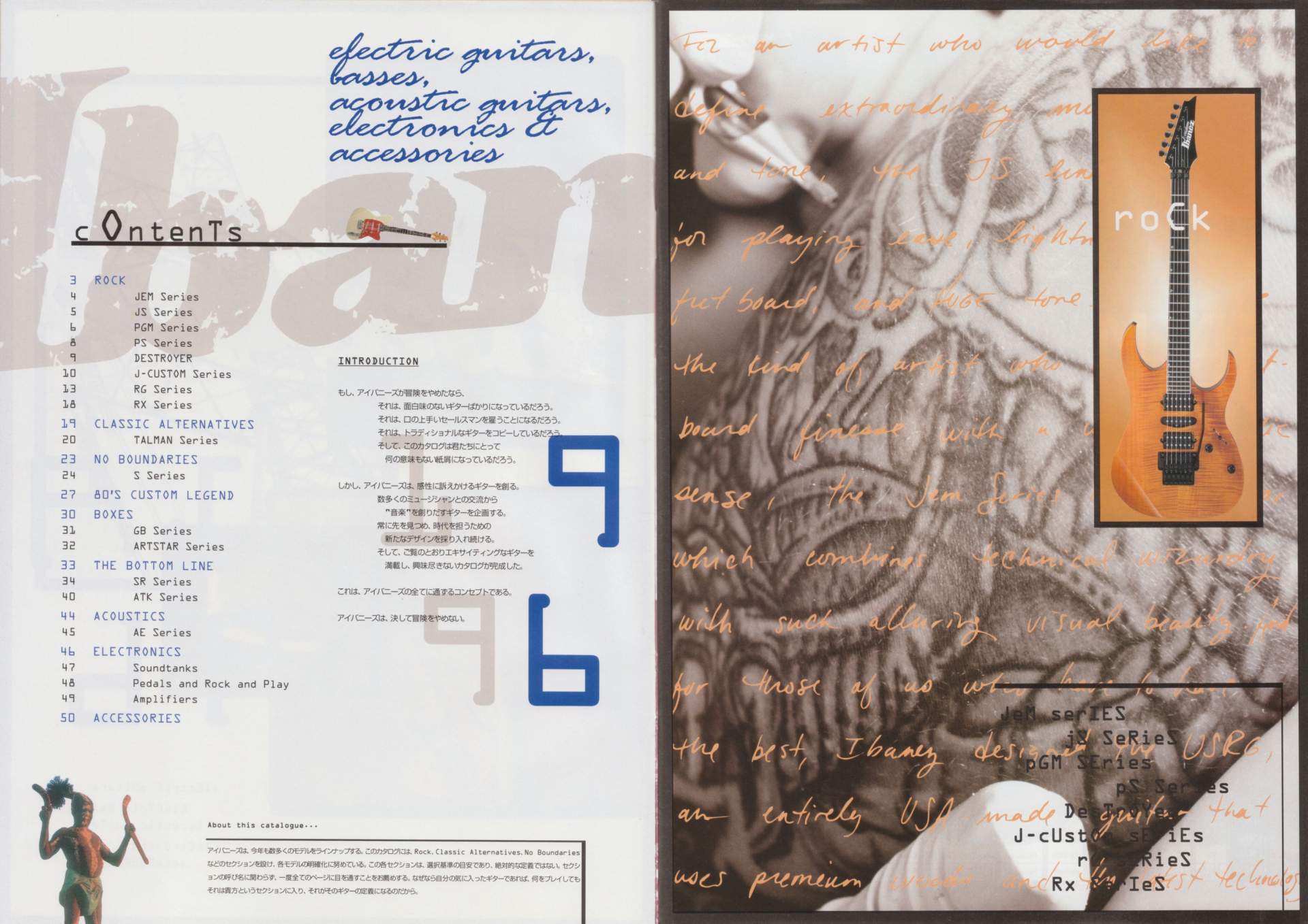 The World of Musical Instruments Brochures Ibanez Guitars Catalog