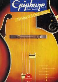 Epiphone Guitars catalog 1995
