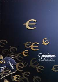 Epiphone Guitars catalog 199x