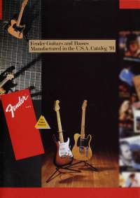 Fender Guitars catalog 1991