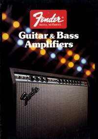 Fender Amps Catalog 1979?