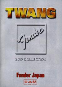 Fender Japan catalog 2010