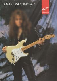 Fender Japan catalog New Models 1994