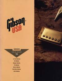 Gibson catalog 1992