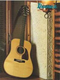 Ibanez Acoustic Guitars Catalog 1979