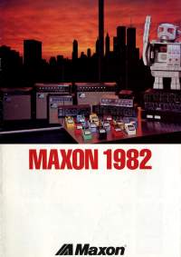 Maxon Effects Catalog 1982