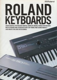 ローランド キーボード/アンプ カタログ 1987年