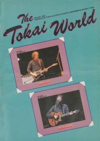 Tokai Acoustic Guitars Catalog 1984